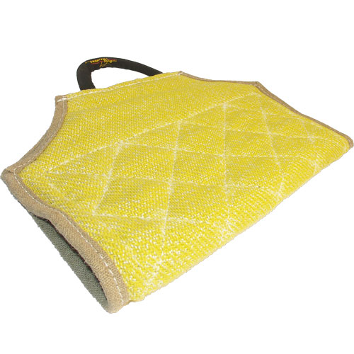 Dog bite developer cover ( Dog bite developer cuff ) made of synthetic 